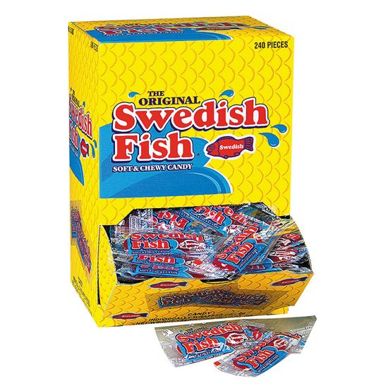 Picture of Swedish Fish, 46.5 Oz., Box Of 240