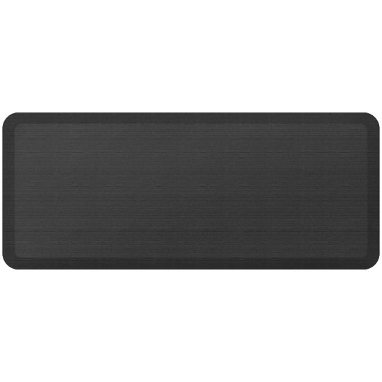 Picture of GelPro NewLife Designer Comfort Grasscloth Anti-Fatigue Floor Mat, 20in x 48in, Charcoal