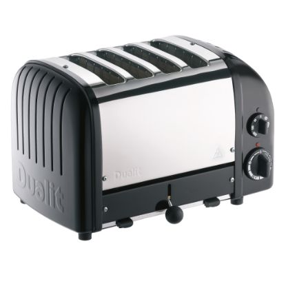 Picture of Dualit NewGen Extra-Wide-Slot Toaster, 4-Slice, Matte Black