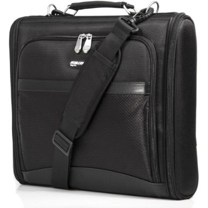 Picture of Mobile Edge Express Carrying Case (Briefcase) for 11.6in Chromebook, Notebook - Black - 1680D Ballistic Nylon Body - Shoulder Strap, Handle - 9.3in Height x 13in Width x 2.5in Depth