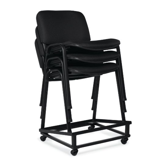 Picture of Offices To Go Stackable Chair, Black, Pack Of 2