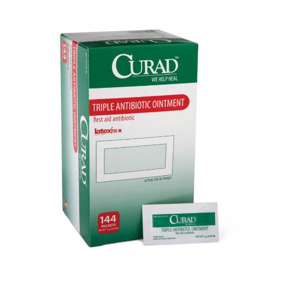 Picture of CURAD Triple Antibiotic Ointment, 0.03 Oz, Pack Of 1,728