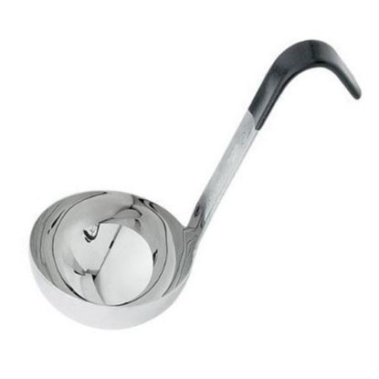 Picture of Vollrath Ladle With Antimicrobial Protection, 3 Oz, Black