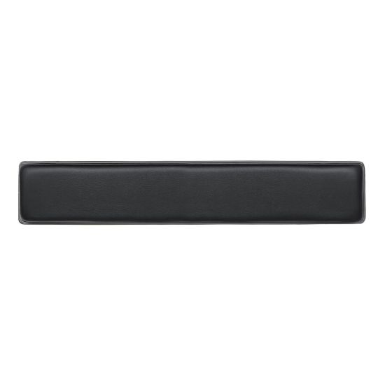 Picture of Azio Retro Classic Palm Rest, 7inH x 19inW x 1.5inD, Gunmetal Black, PR-RC-L04