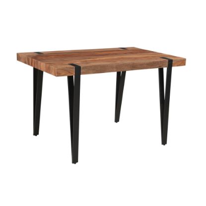 Picture of Coast to Coast Dining Table, Macon, 30inH x 48inW x 30inD, Brownstone Nut Brown