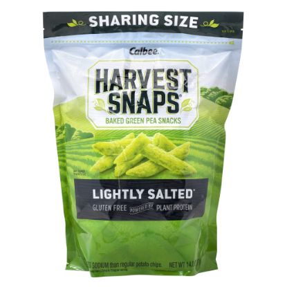 Picture of Harvest Snaps Lightly Salted Green Pea Snacks, 14 Oz