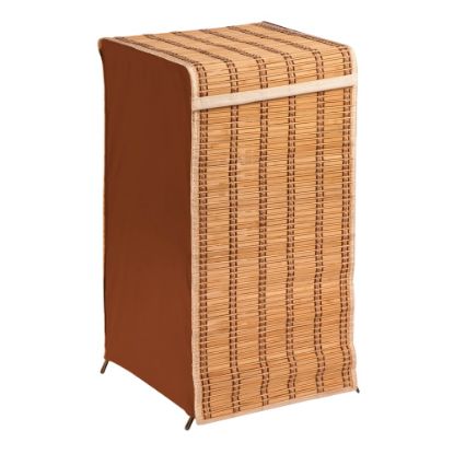 Picture of Honey-Can-Do Tall Wicker Hamper, Natural