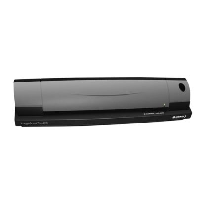 Picture of ImageScan Pro DS490 ?Duplex Document Scanner Bundled w/AmbirScan Pro - 48-bit Color - 8-bit Grayscale - USB