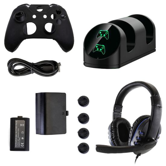 Picture of GameFitz 10-In-1 Gaming Accessories Kit For Xbox Series S & X