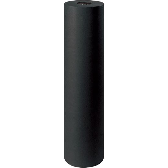 Picture of South Coast Paper Color Kraft Paper Roll, 36in x 720ft, Black