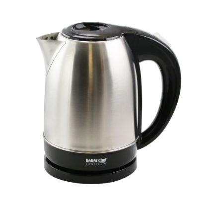 Picture of Better Chef 1.7 L Cordless Electric Tea Kettle, Silver