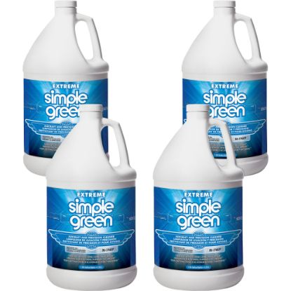 Picture of Simple Green Extreme Aircraft/Precision Cleaner - 1 gal - Unscented - 4 / Carton - Clear