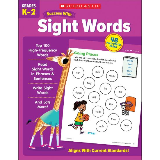 Picture of Scholastic Success With Sight Words, Grades K - 2