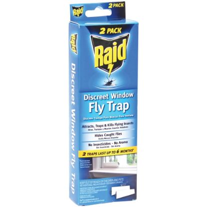 Picture of Raid Discreet Window Fly Traps, 0.8 Oz, Box Of 2 Traps