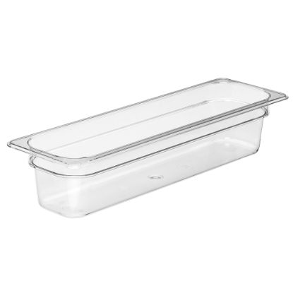 Picture of Cambro Camwear 1/2 x 4in Long Food Pans, Clear, Set Of 6 Pans