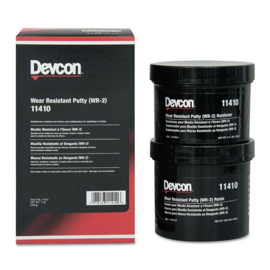 Picture of Devcon Wear Resistant Putty WR-2, 1 lb, Dark Gray