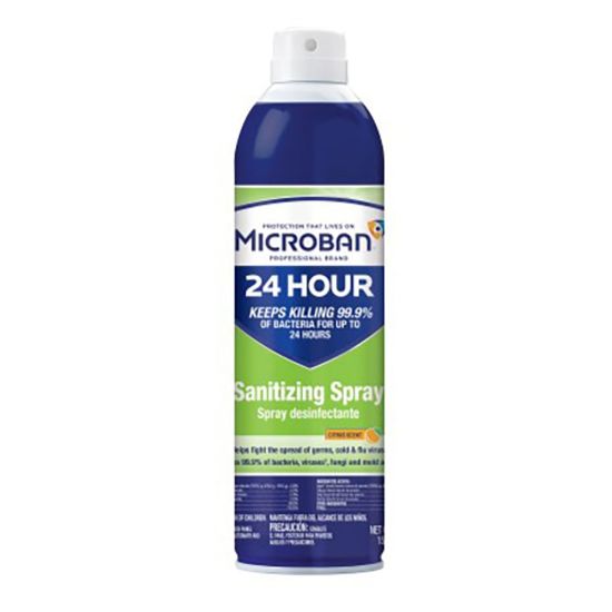 Picture of Microban 24 Professional Sanitizing and Disinfecting Spray, 15 oz