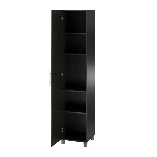 Picture of Ameriwood Home Camberly 16inW Utility Storage Cabinet, Black