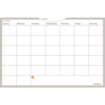 Picture of AT-A-GLANCE WallMates Monthly Dry-Erase Calendar, 24in x 36in