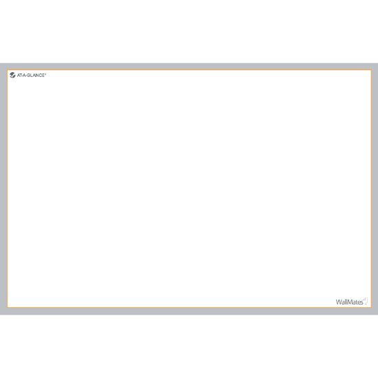 Picture of AT-A-GLANCE WallMates Self-Adhesive Non-Magnetic Dry-Erase Whiteboard Surface, 24in x 36in, White