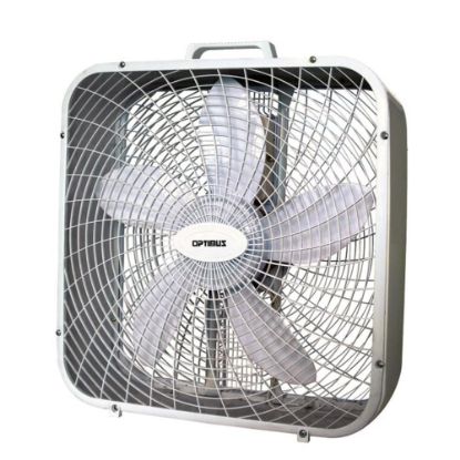 Picture of Optimus Box Fan, 21in x 20in, White