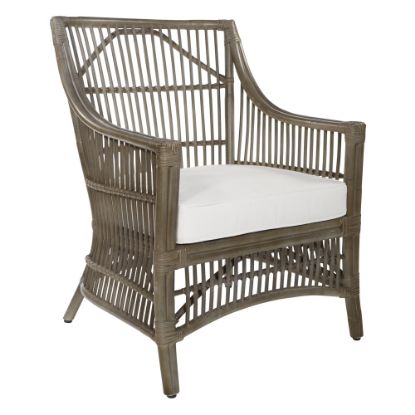 Picture of Office Star Maui Chair, Cream/Gray Wash