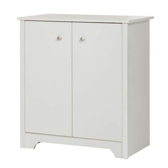 Picture of South Shore Vito Small 2-Door Storage Cabinet, Pure White