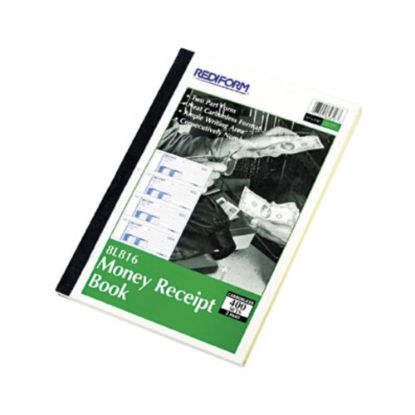 Picture of Rediform MRediform Money Receipt Collection Forms, 2-Part, Carbonless, 7in x 2 3/4in, Set Of 400