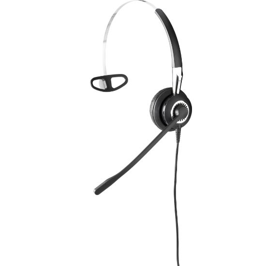 Picture of Jabra BIZ 2400, 3-in-1, WB Balance - Mono - Quick Disconnect - Wired - Over-the-head, Behind-the-neck - Monaural - Supra-aural - Noise Canceling