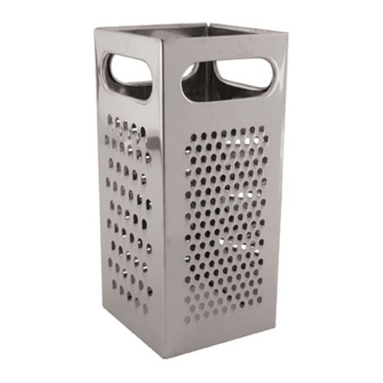 Picture of Winco 4-Sided Cheese Grater, 9in, Silver