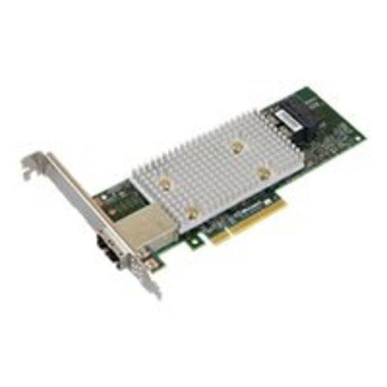 Picture of Microchip Adaptec SmartRAID 3154-8i8e - Storage controller (RAID) - 8 Channel - SATA 6Gb/s / SAS 12Gb/s - low profile - RAID RAID 0, 1, 5, 6, 10, 50, 60, 1ADM, 10ADM - PCIe 3.0 x8