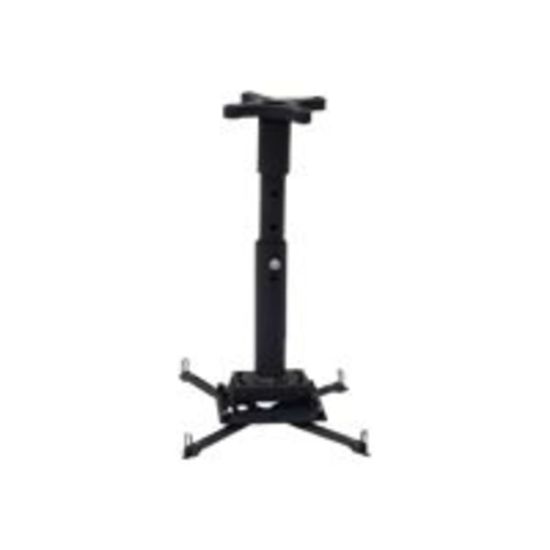 Picture of Chief Universal Ceiling Projector Mount Kit KITPF018024 - Mounting kit (extension column, ceiling mount, ceiling plate) - for projector - black - ceiling mountable