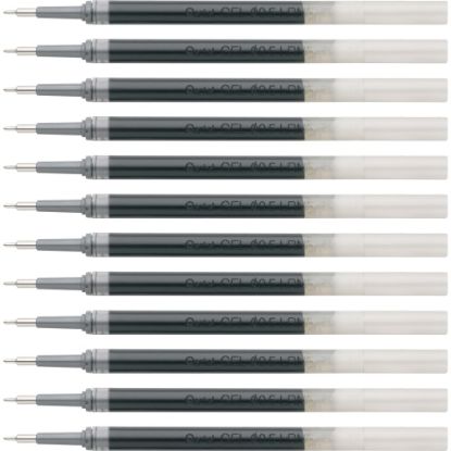 Picture of EnerGel Liquid Gel Pen Refill - 0.50 mm, Fine Point - Black Ink - Smudge Proof, Smear Proof, Quick-drying Ink, Glob-free, Smooth Writing - 12 / Box