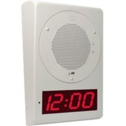 Picture of CyberData VoIP Clock Kit - Digital - Gray White/Electro Galvanized Steel Case