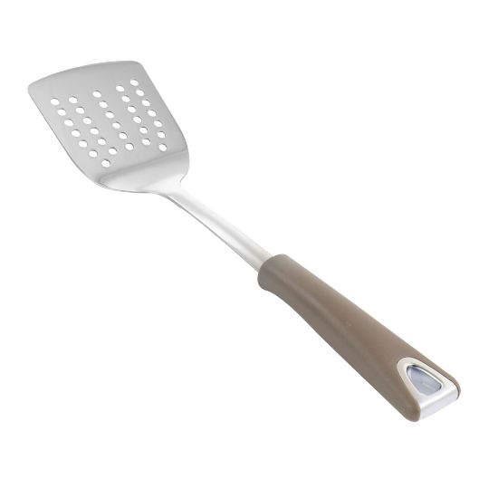 Picture of Martha Stewart Stainless Steel Slotted Turner, Gray