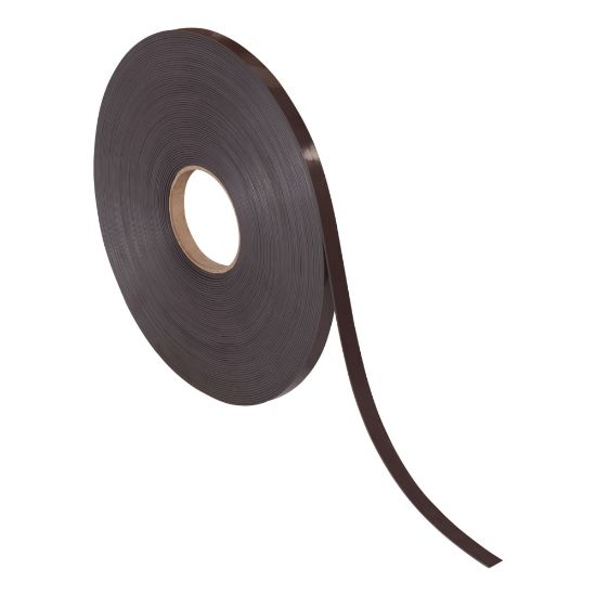 Picture of Partners Brand Magnetic Tape, 0.5in x 100ft, Black