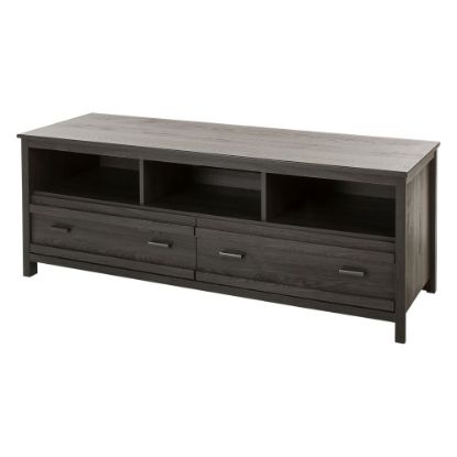 Picture of South Shore Exhibit TV Stand For TVs Up To 60ft", Gray Oak