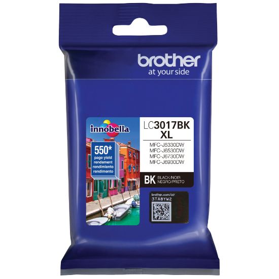 Picture of Brother LC3017I Black High-Yield Ink Cartridge, LC3017BK