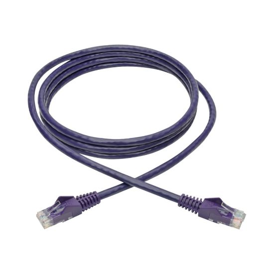 Picture of Tripp Lite Cat6 Snagless Molded Ethernet Cable, 6ft, Purple