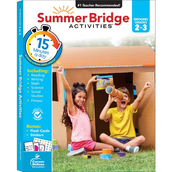 Picture of Carson-Dellosa Summer Bridge Activities Workbook, 3rd Edition, Grades 2-3