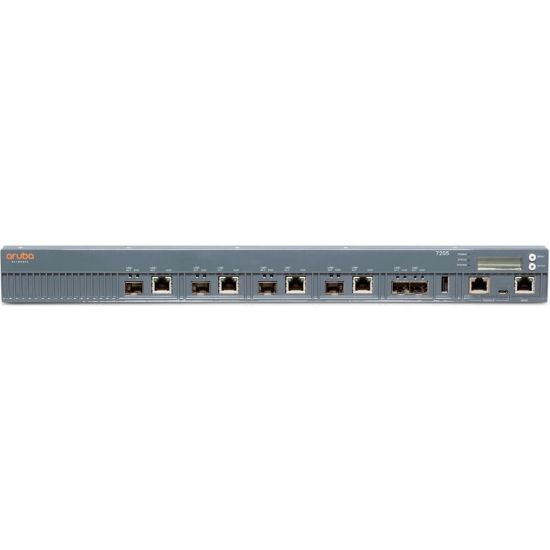 Picture of Aruba 7205 Wireless LAN Controller - 4 x Network (RJ-45) - Gigabit Ethernet - Rack-mountable