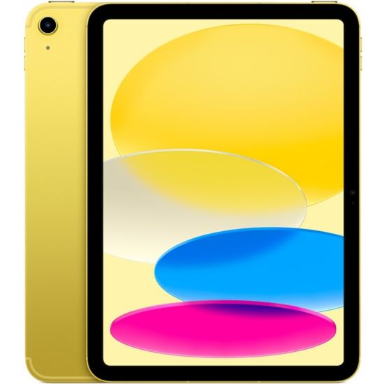 Picture of Apple iPad Tablet, 10.9in Touch Screen, 4GB Memory, 64GB Storage, 5G, Yellow