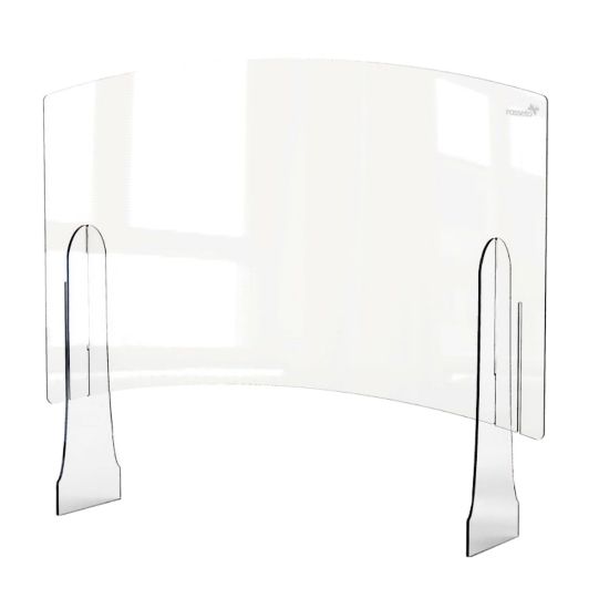 Picture of Rosseto Serving Solutions Adjustable Sneeze Guard, 48in x 33-1/2in, Clear