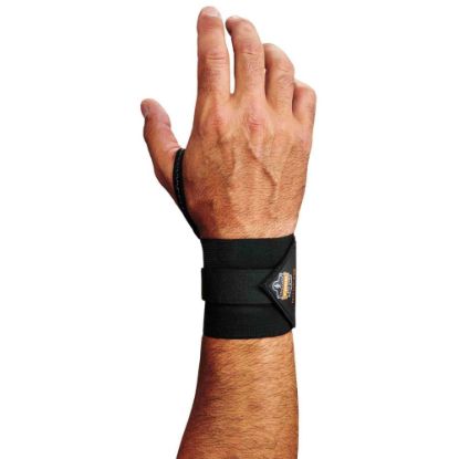 Picture of Ergodyne ProFlex 420 Supports, Wrist, Small/Medium, Black, Pack Of 6 Supports