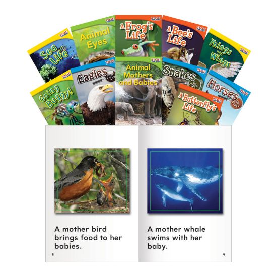 Picture of Teacher Created Materials Animals And Insects Book Set, Grades 1 - 2, Set Of 11 Books