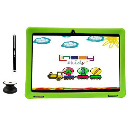 Picture of Linsay  F10IPS Tablet, 10.1in Screen, 2GB Memory, 64Gb Storage, Android 13, Kids Green