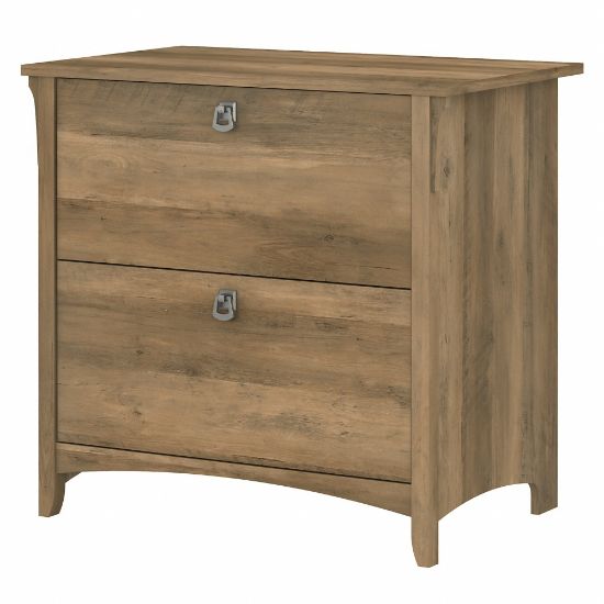 Picture of Bush Furniture Salinas 31-3/4inW x 20inD Lateral 2-Drawer File Cabinet, Reclaimed Pine, Standard Delivery