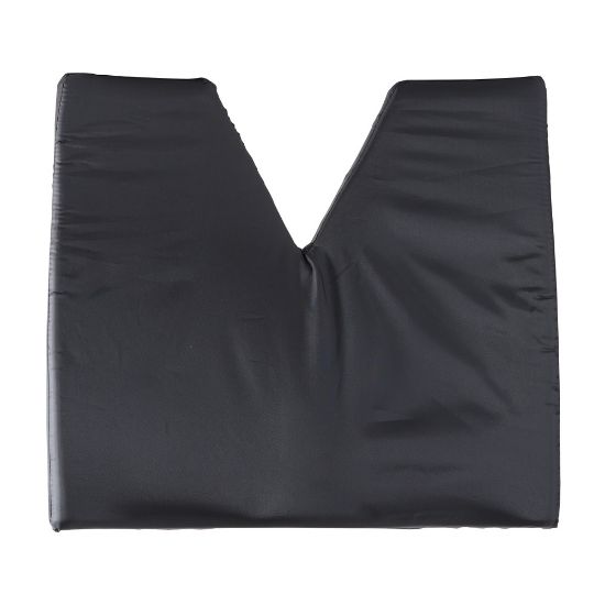 Picture of DMI Contoured Foam Coccyx Seat Cushion, 18inH x 16inW x 2inD, Black