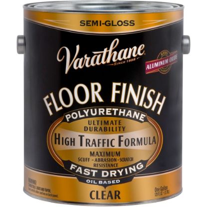 Picture of Varathane Floor Finish Polyurethane, 1 Gallon, Clear Semi-Gloss, Pack Of 2 Cans