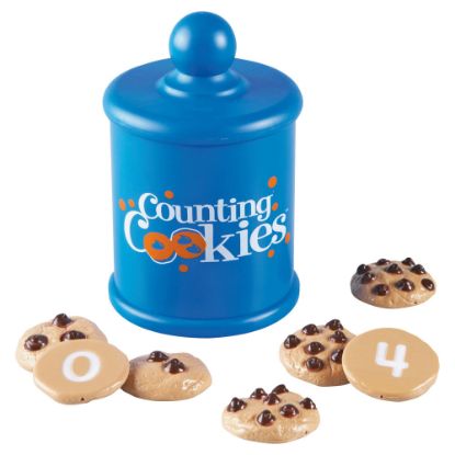 Picture of Learning Resources Smart Snacks Counting Cookies, 1 3/4in x 1 3/4in, Grades Pre-K - 4, Pack Of 13